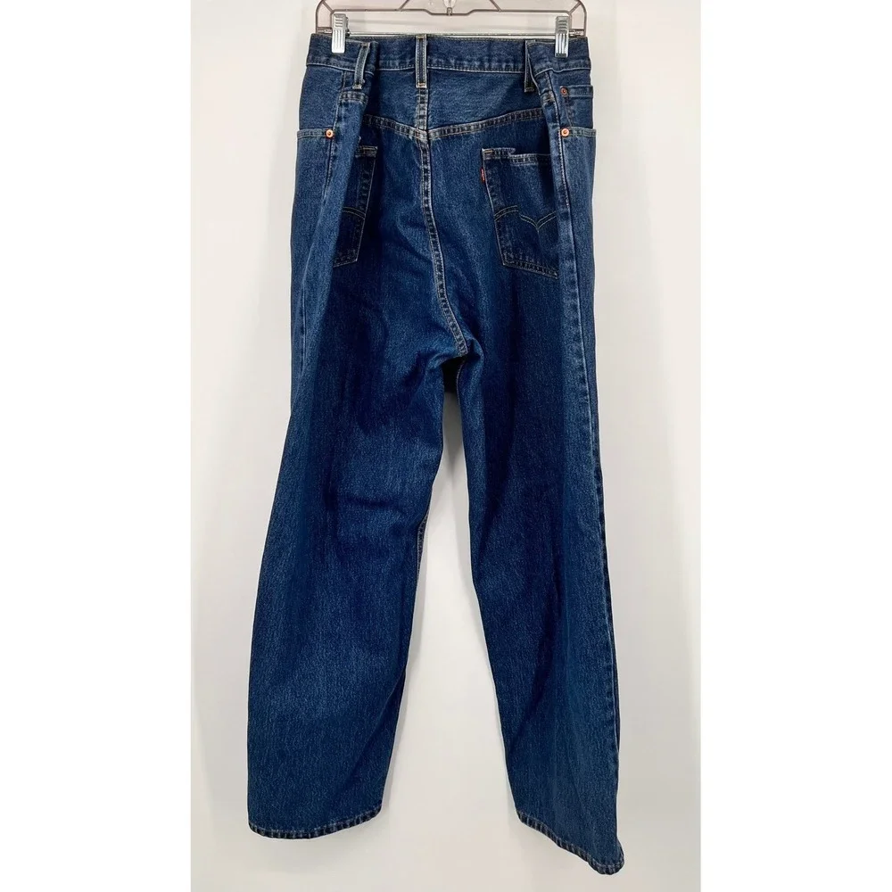 Levis‎ 550 Relaxed Fit Jeans Mens 46x32 Medium Wash Blue Denim 01550-4886